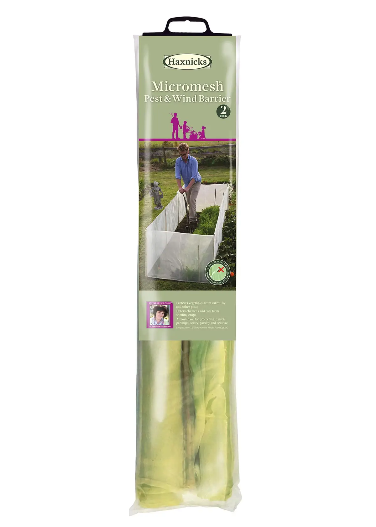 A photo of Haxnicks Pest + Wind Barrier Micro Mesh (x2)