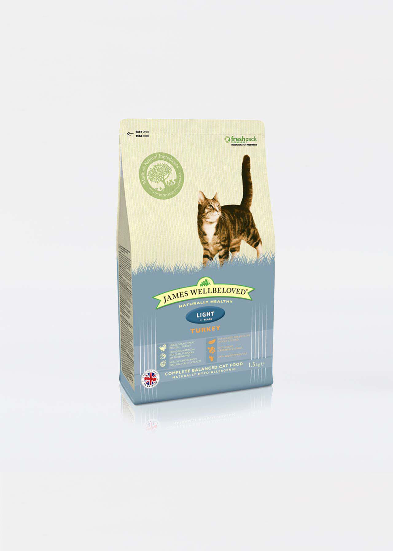 James Wellbeloved Adult Light Turkey 1.5kg