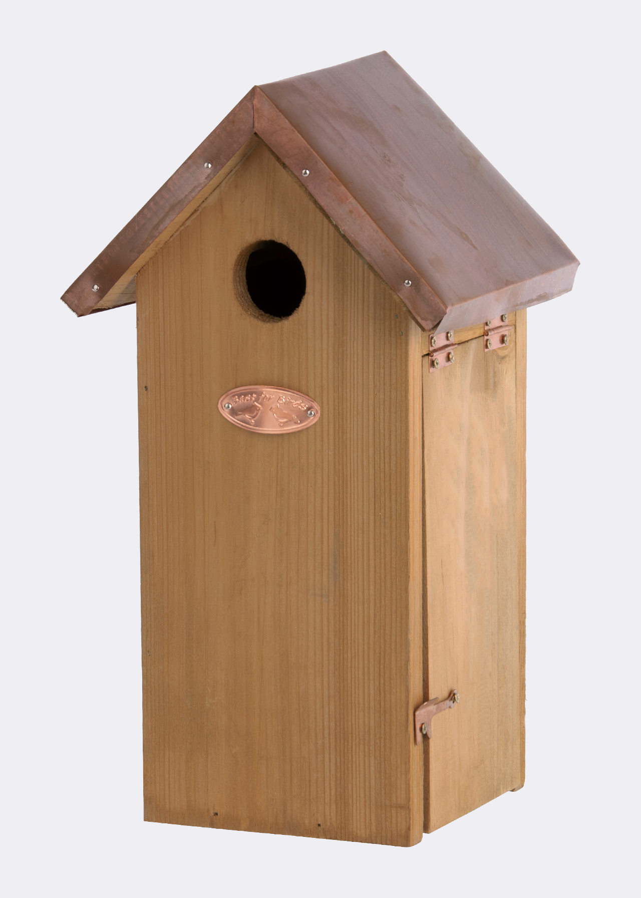 Great Tit Nesting Box With Copper Roof