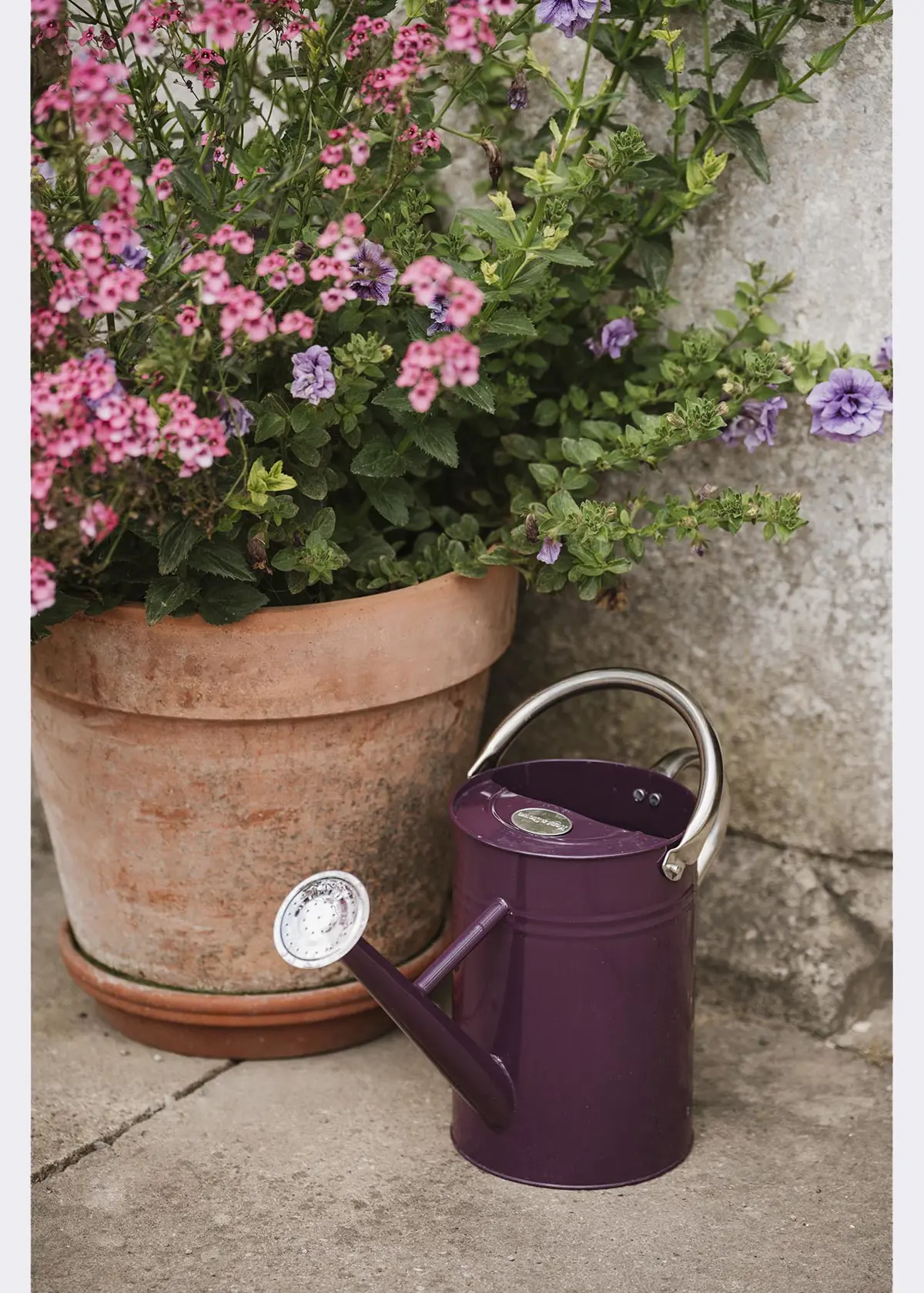 Kent & Stowe Metal Watering Can 4.5L Deep Violet