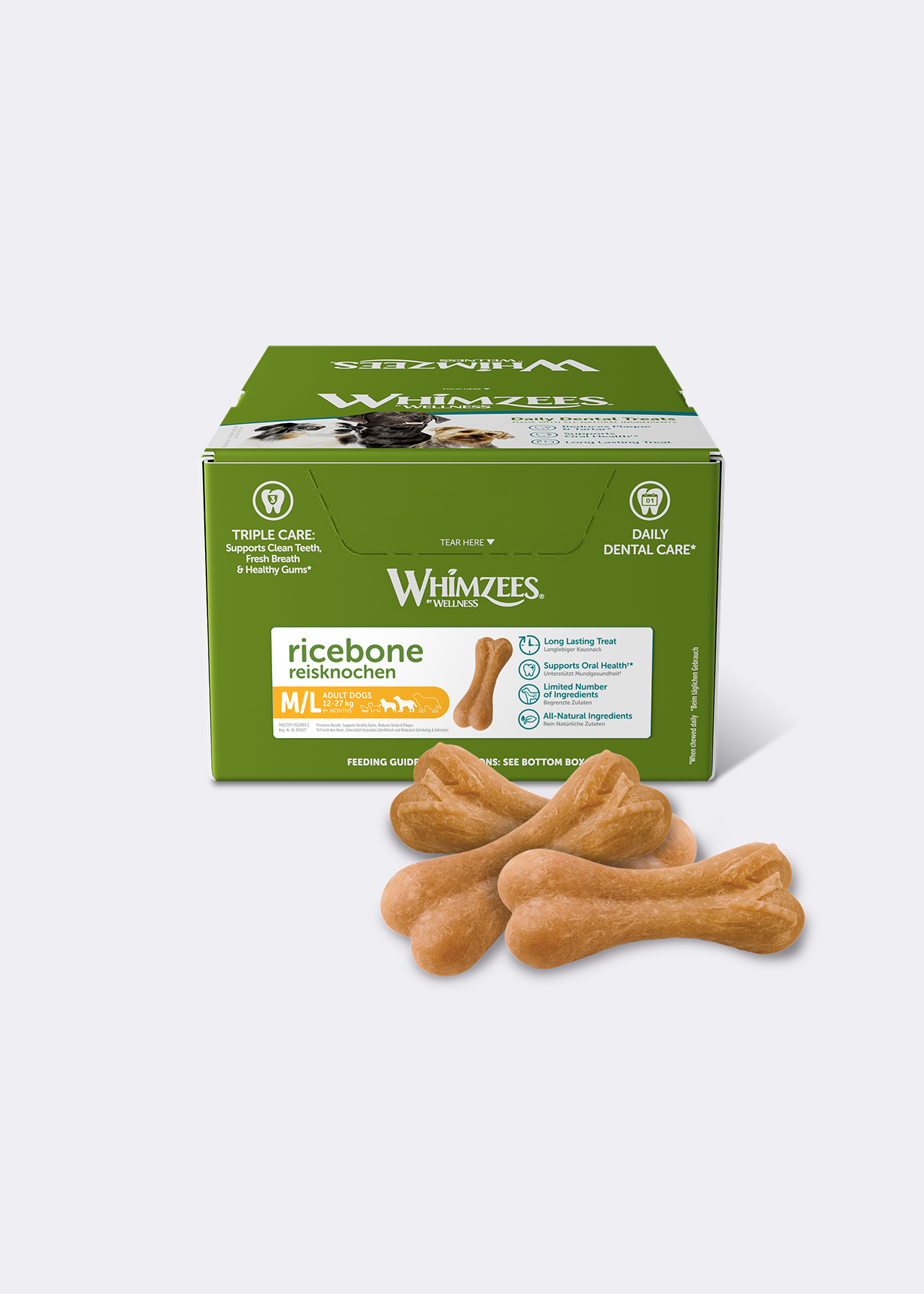 Whimzees Rice Bone