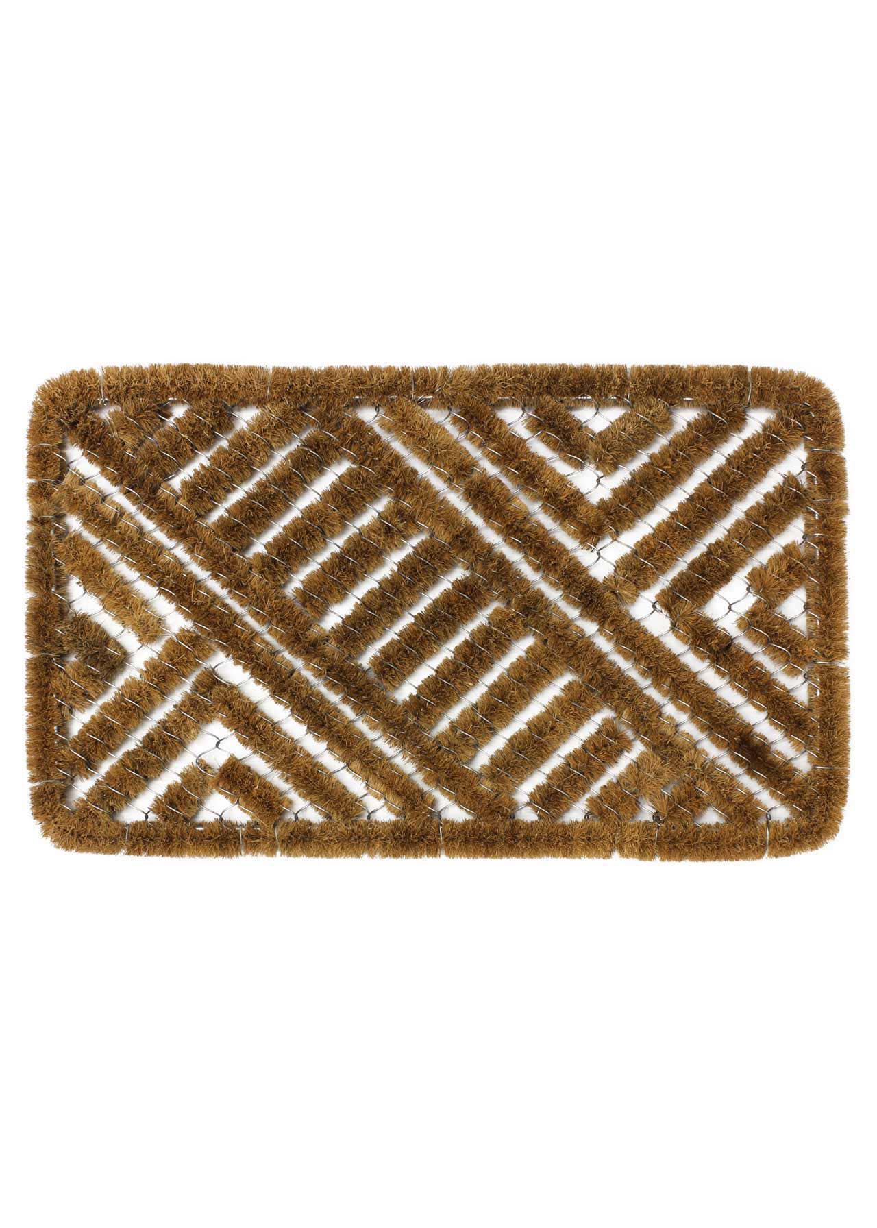 45x75cm Boston Brush Scraper Doormat JVL