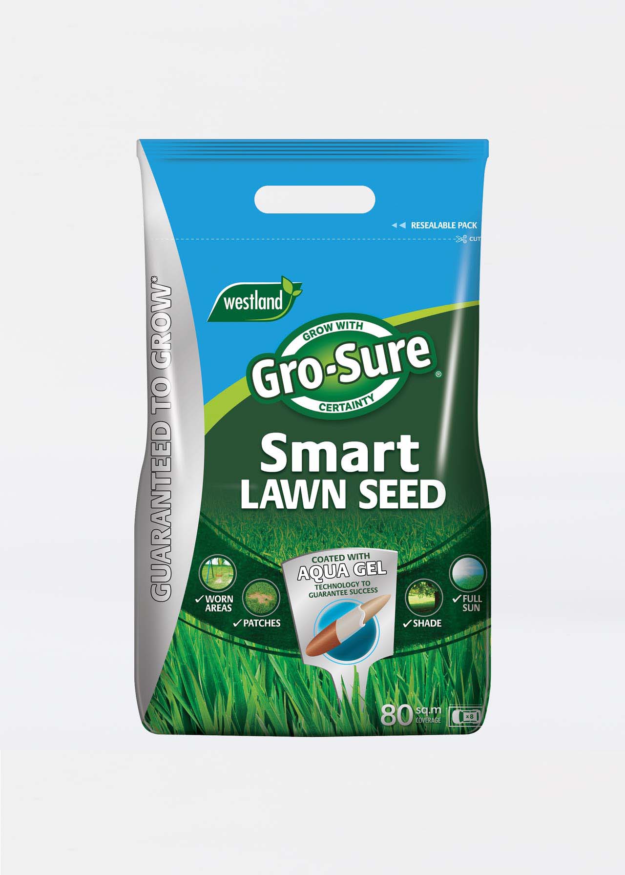 Gro-Sure Aqua Gel Lawn Seed 3.2kg