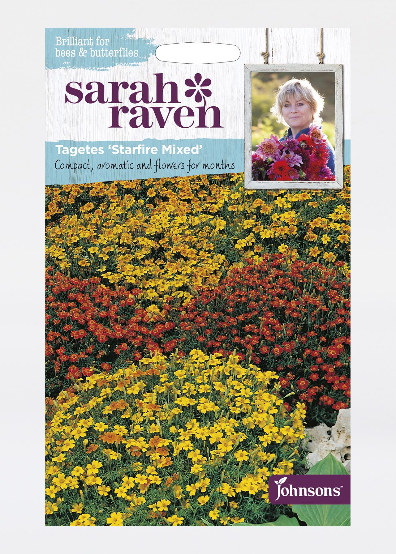 Tagetes Starfire Mixed Seeds