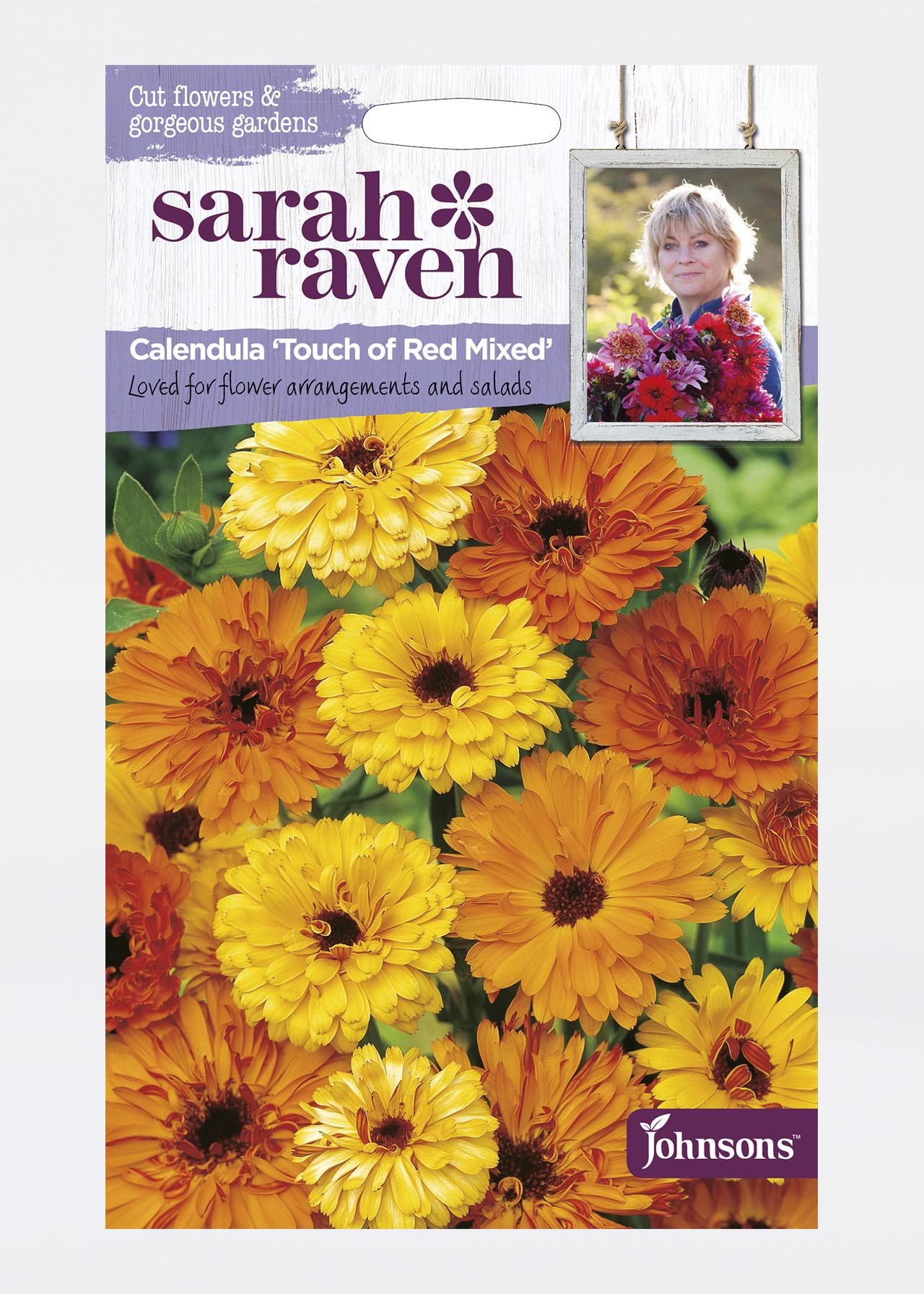 Calendula Touch Of Red Mixed Seeds