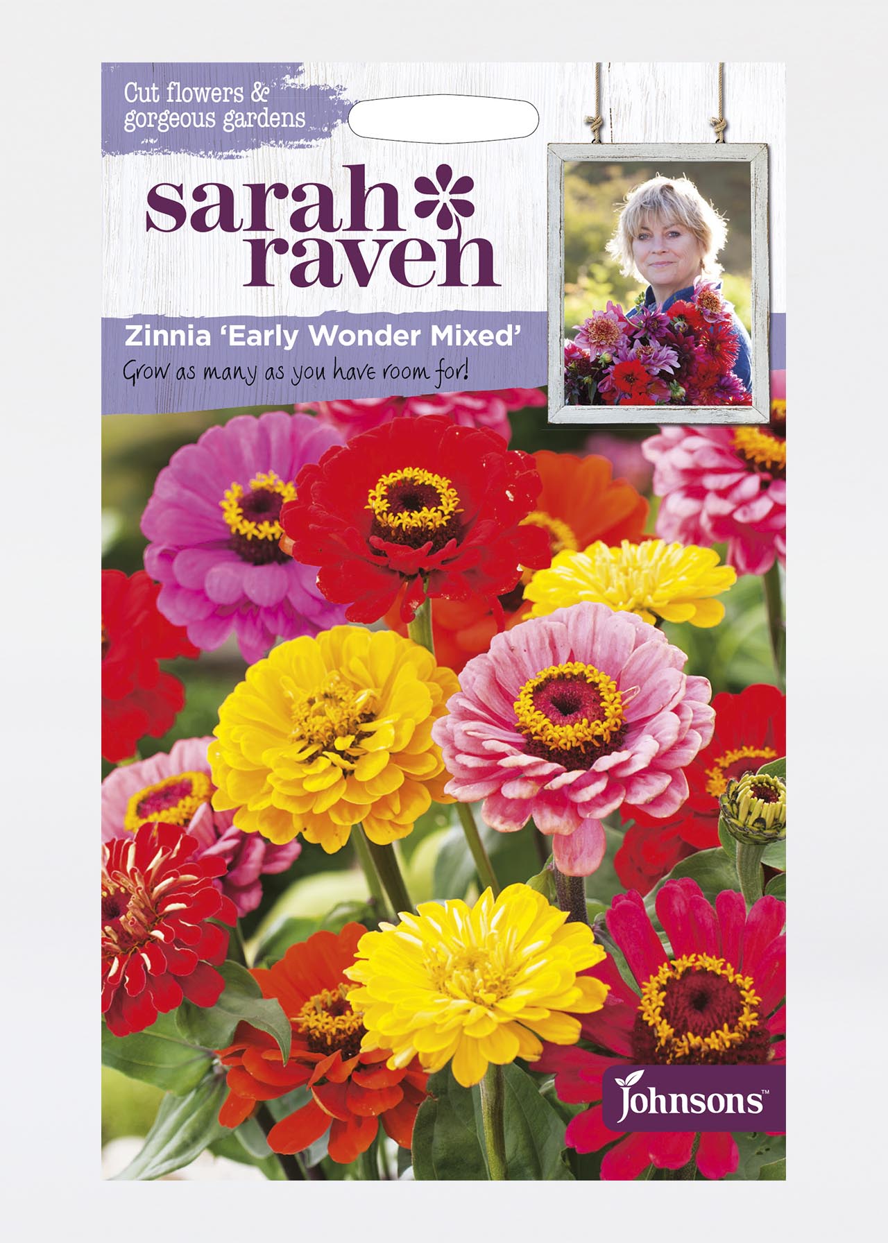 Zinnia Early Wonder Mixed Seeds