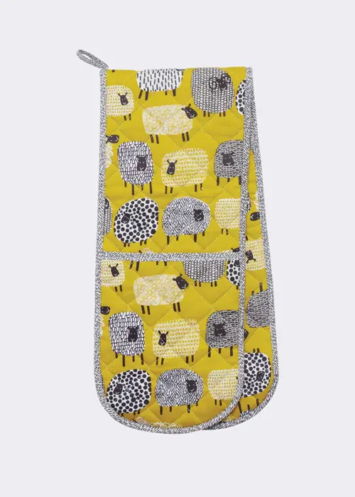 A photo of Dotty Sheep Double Oven Glove