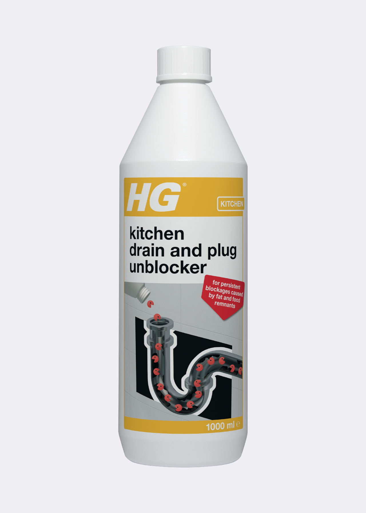 Kitchen Drain and Plug Unblocker 1L