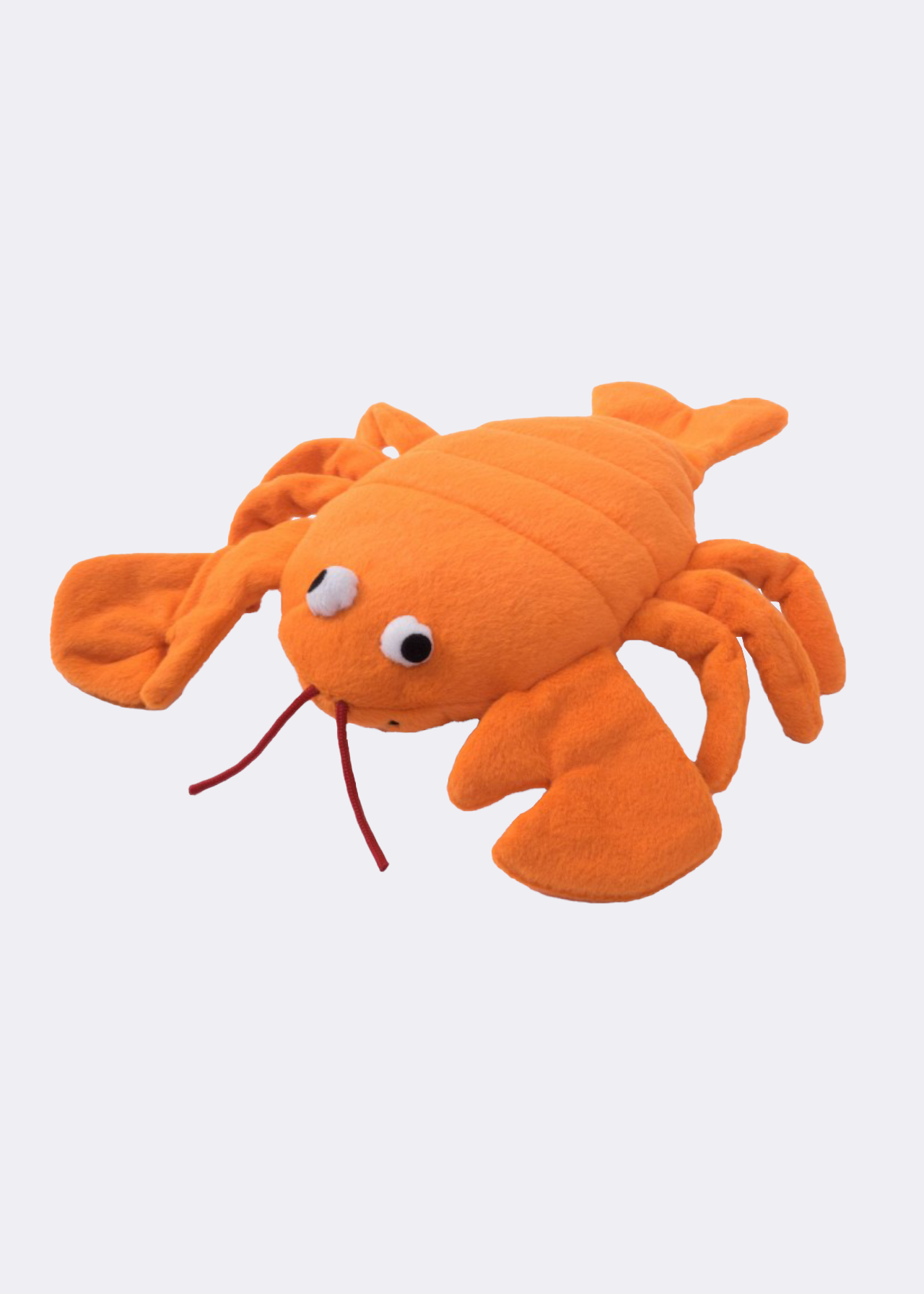 Super Tough Plush & Rubber Lobster Dog Toy