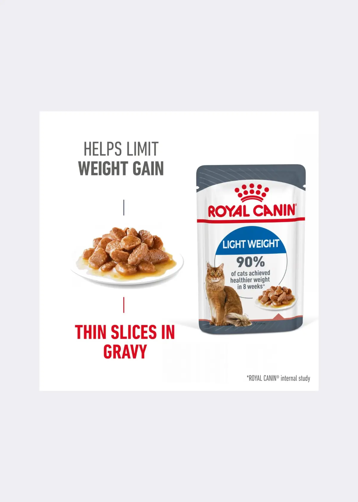 Royal Canin® Feline Ultra Light Care Cat Food in Gravy 85g