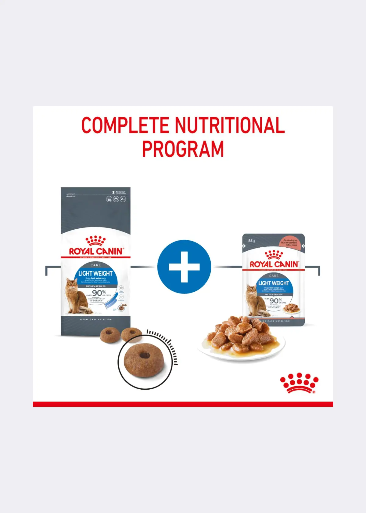 Royal Canin® Feline Ultra Light Care Cat Food in Gravy 85g
