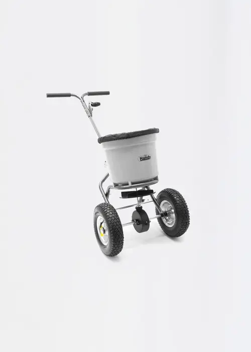 A photo of The Handy 23kg (50lb) Broadcast Spreader