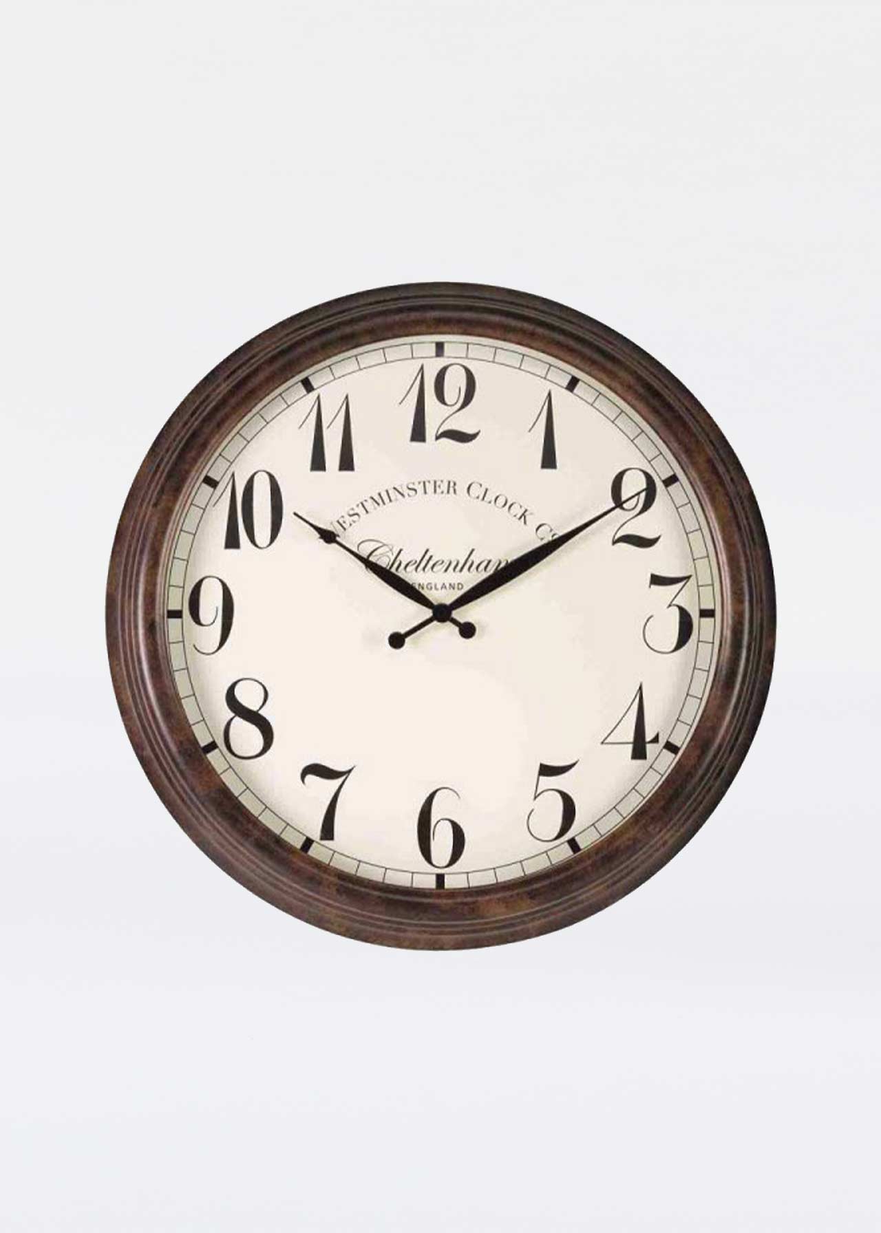 Brown Cheltenham Wall Clock