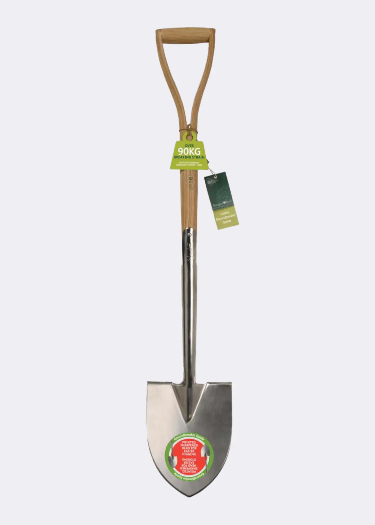 A photo of RHS Small Stainless Steel Groundbreaker Spade
