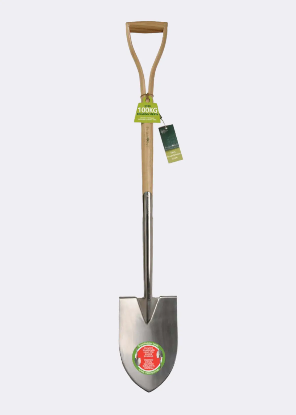 A photo of RHS Large Stainless Steel Groundbreaker Spade