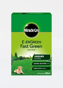 Miracle-Gro Fast Green Lawn Food 80sqm