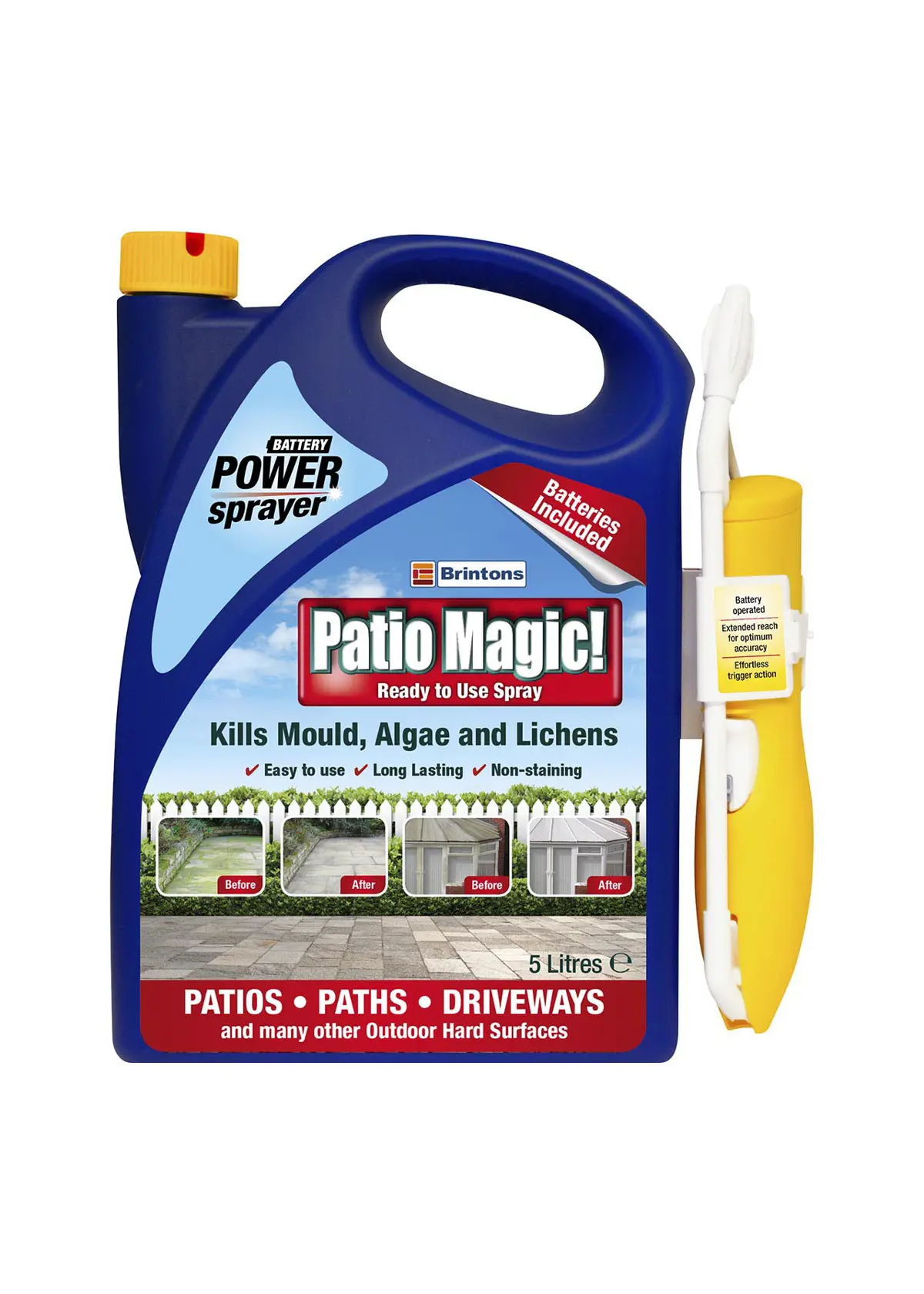A photo of Patio Magic Ready to Use Spray 5L