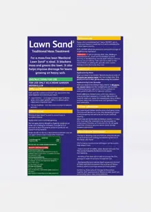 Lawn Sand Traditional Moss Treatment 16kg
