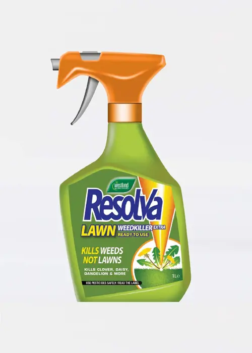 A photo of Resolva Ready-To-Use Lawn Weed Killer Extra 1L