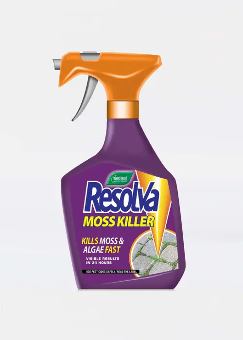 A photo of Resolva Moss & Algae Killer Spray 1L