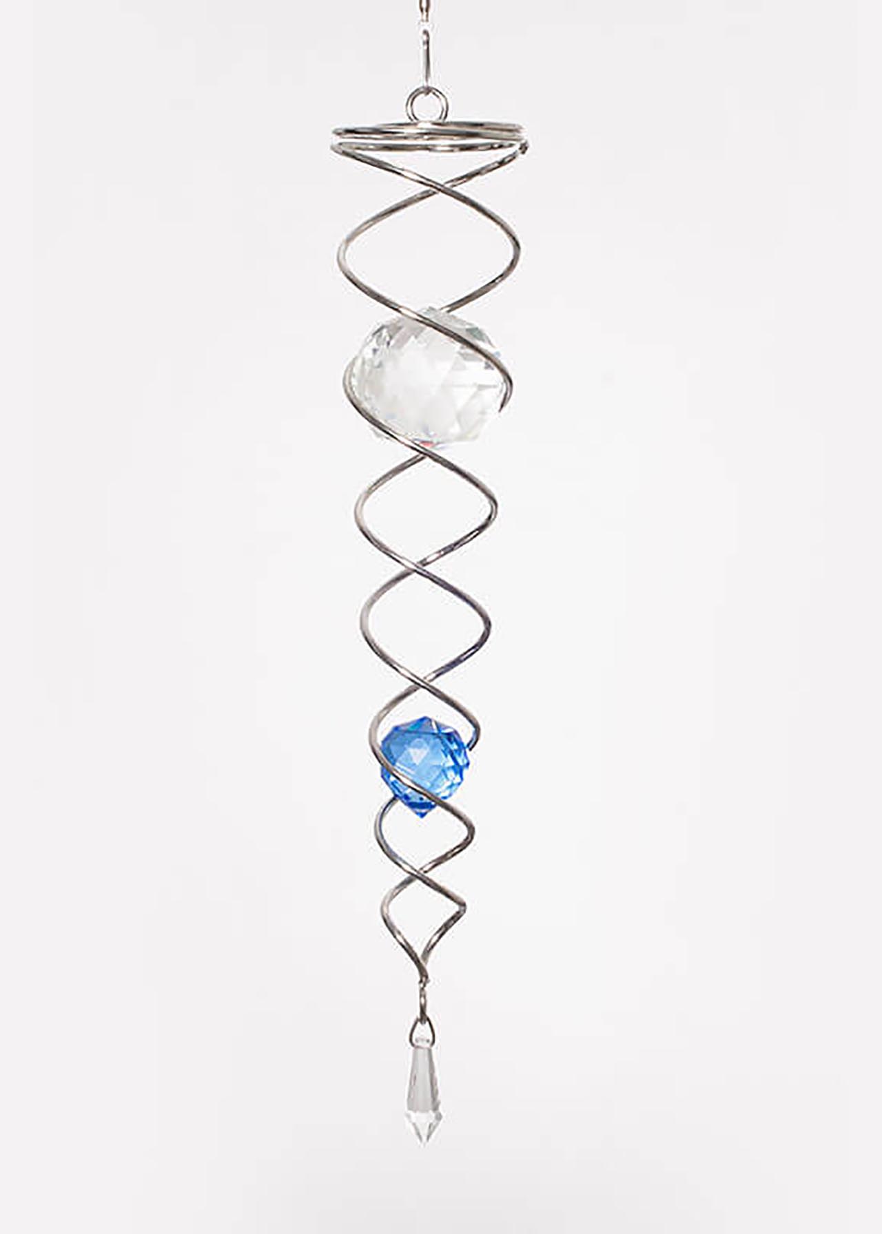 Spinart Crystal Tail Silver/Blue