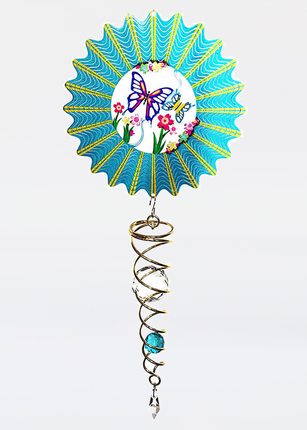 Butterfly Artist Crystal Tail Spinart