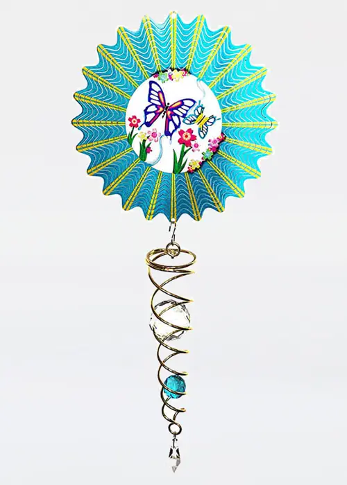 A photo of Butterfly Artist Crystal Tail Spinart