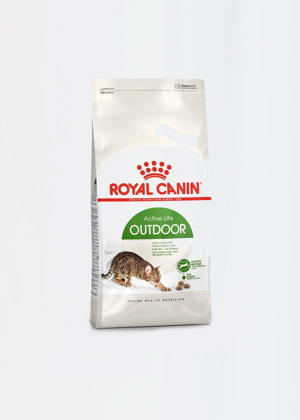 A photo of Royal Canin Outdoor Dry Cat Food 2kg