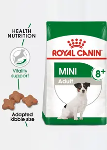 Royal Canin Mini Adult 8+ Dry Dog Food 2kg