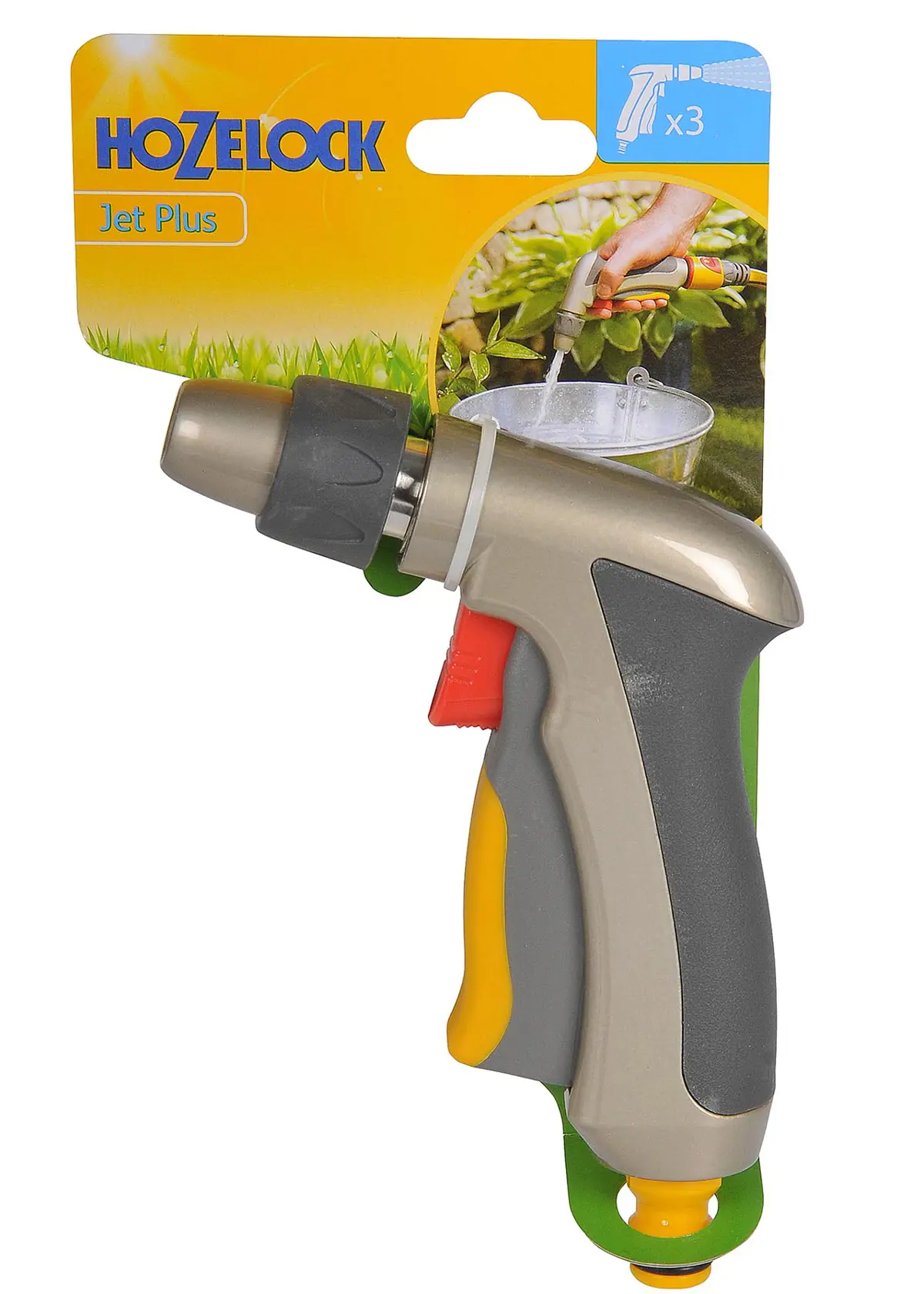 A photo of Hozelock Jet Plus Spray Gun (Metal)
