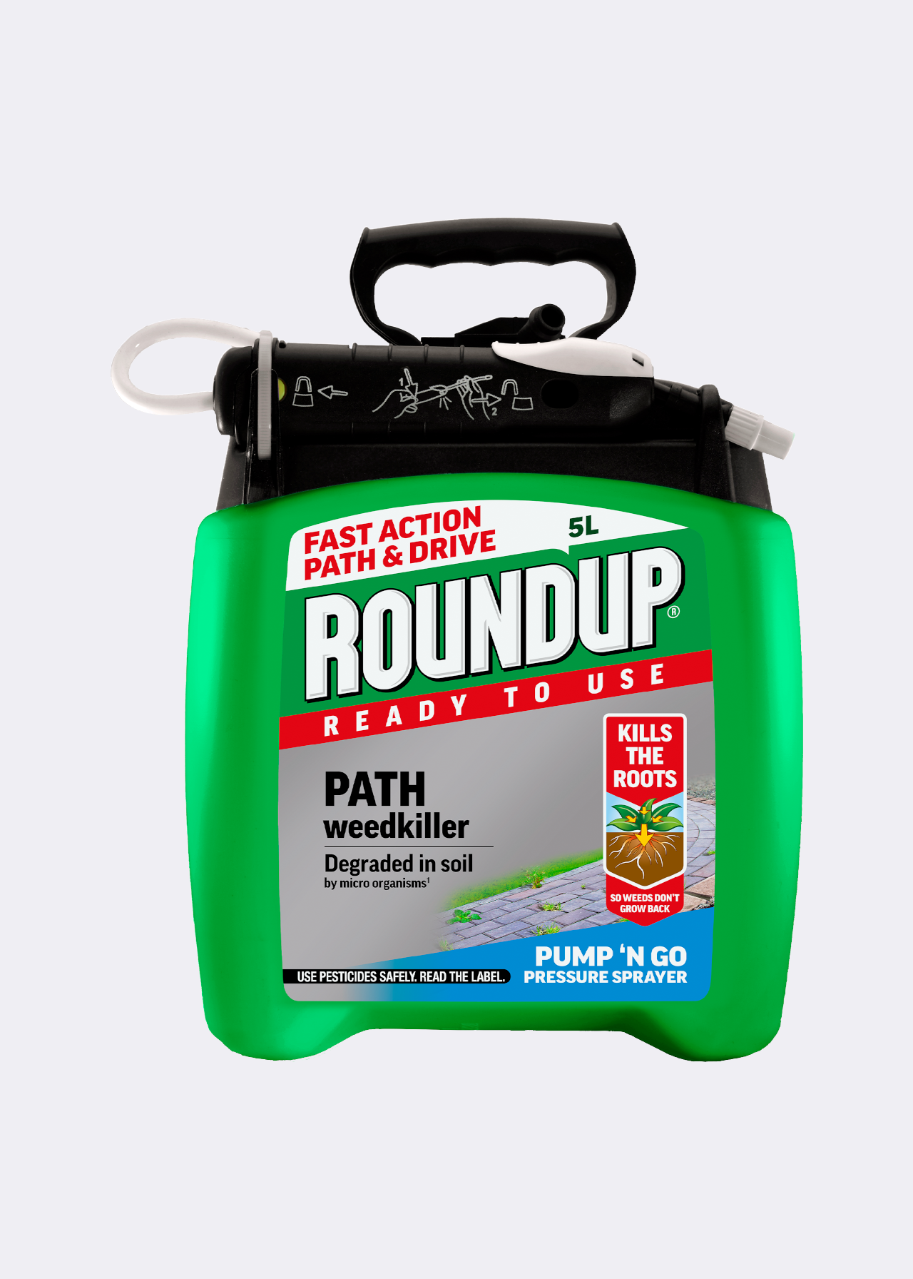 Roundup Pump N Go Path Weedkiller 5L