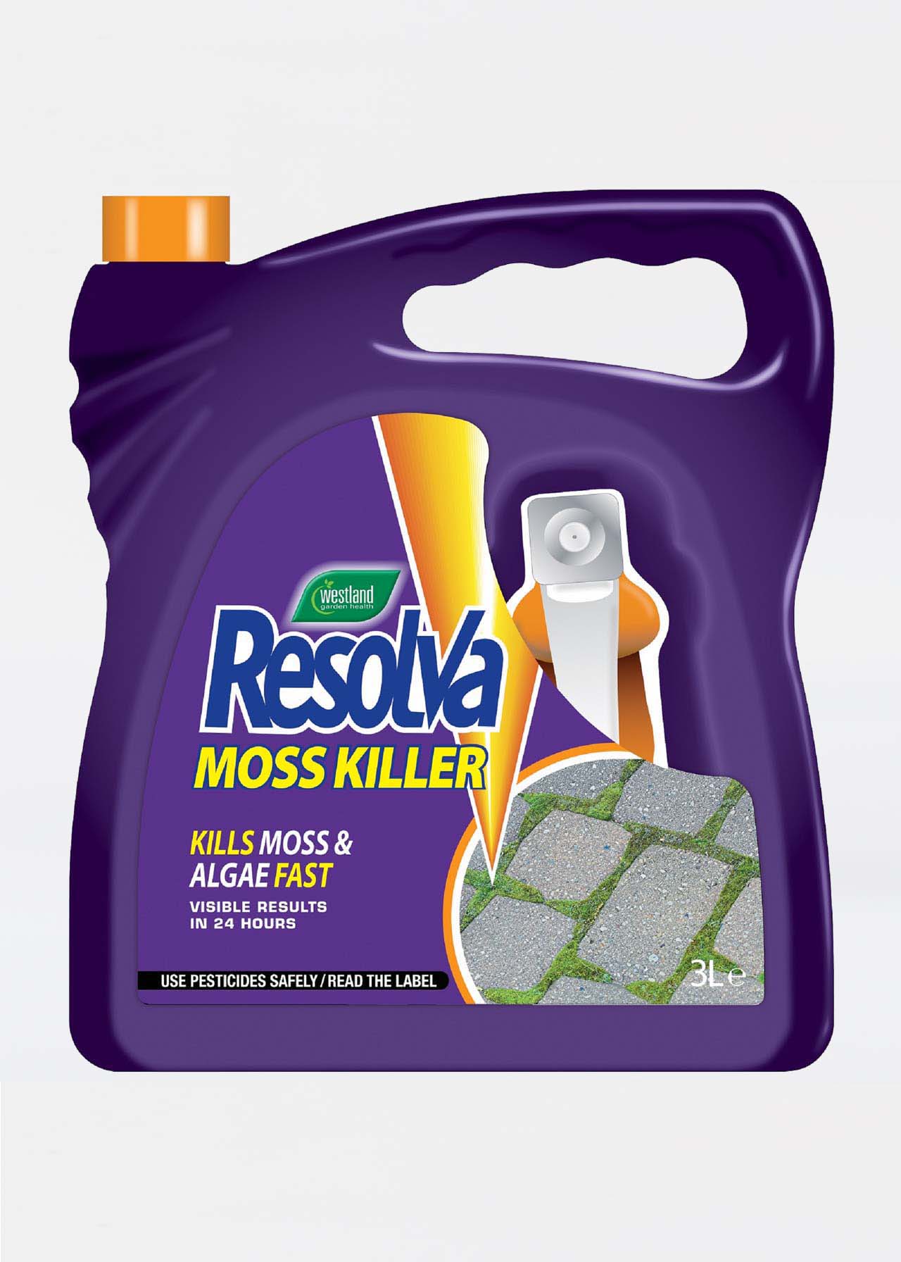 Resolva Ready-To-Use Moss & Algae Killer 3L