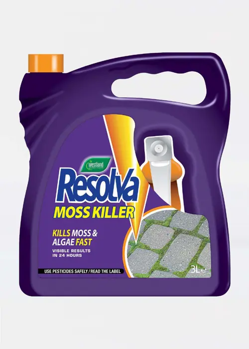 A photo of Resolva Ready-To-Use Moss & Algae Killer 3L