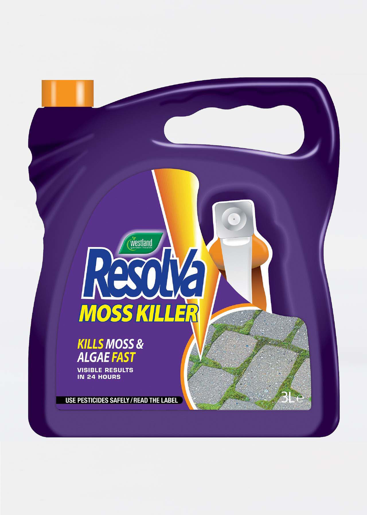 Resolva Ready-To-Use Moss & Algae Killer 3L