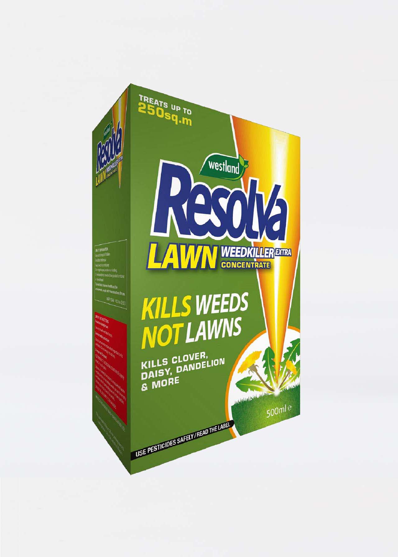 Resolva Lawn Weed Killer Extra Concentrated Tubes 500ml