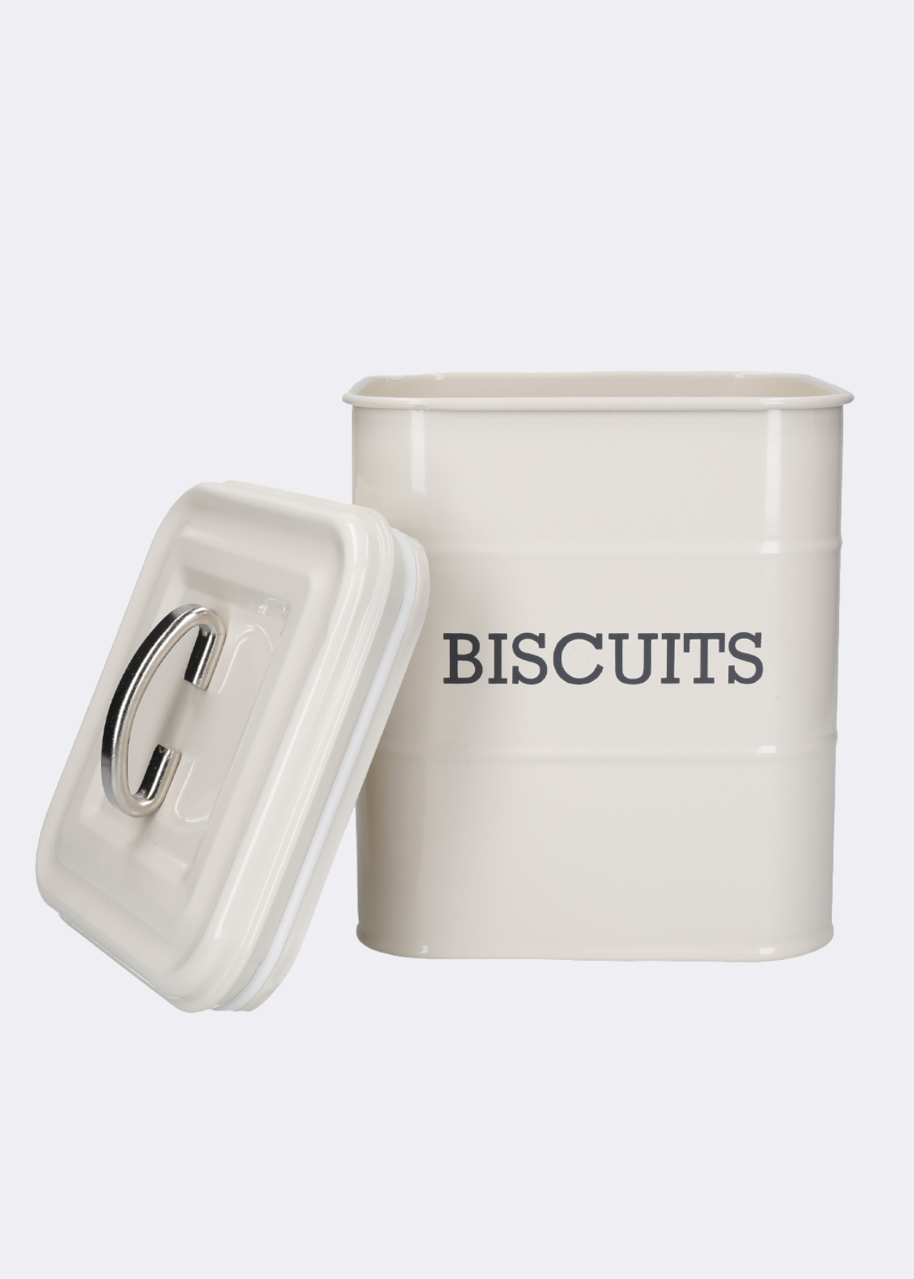 Biscuit Storage Tin Cream