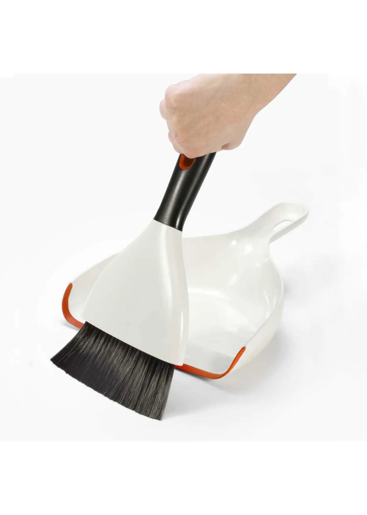 A photo of OXO Dustpan & Brush Set