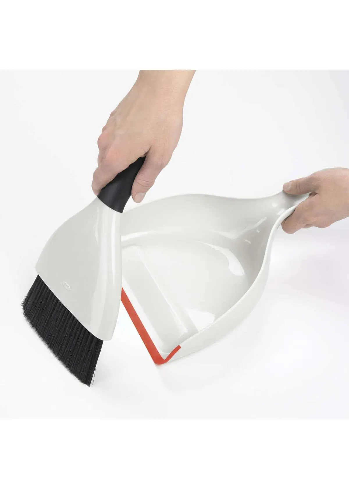 A photo of OXO Dustpan & Brush Set