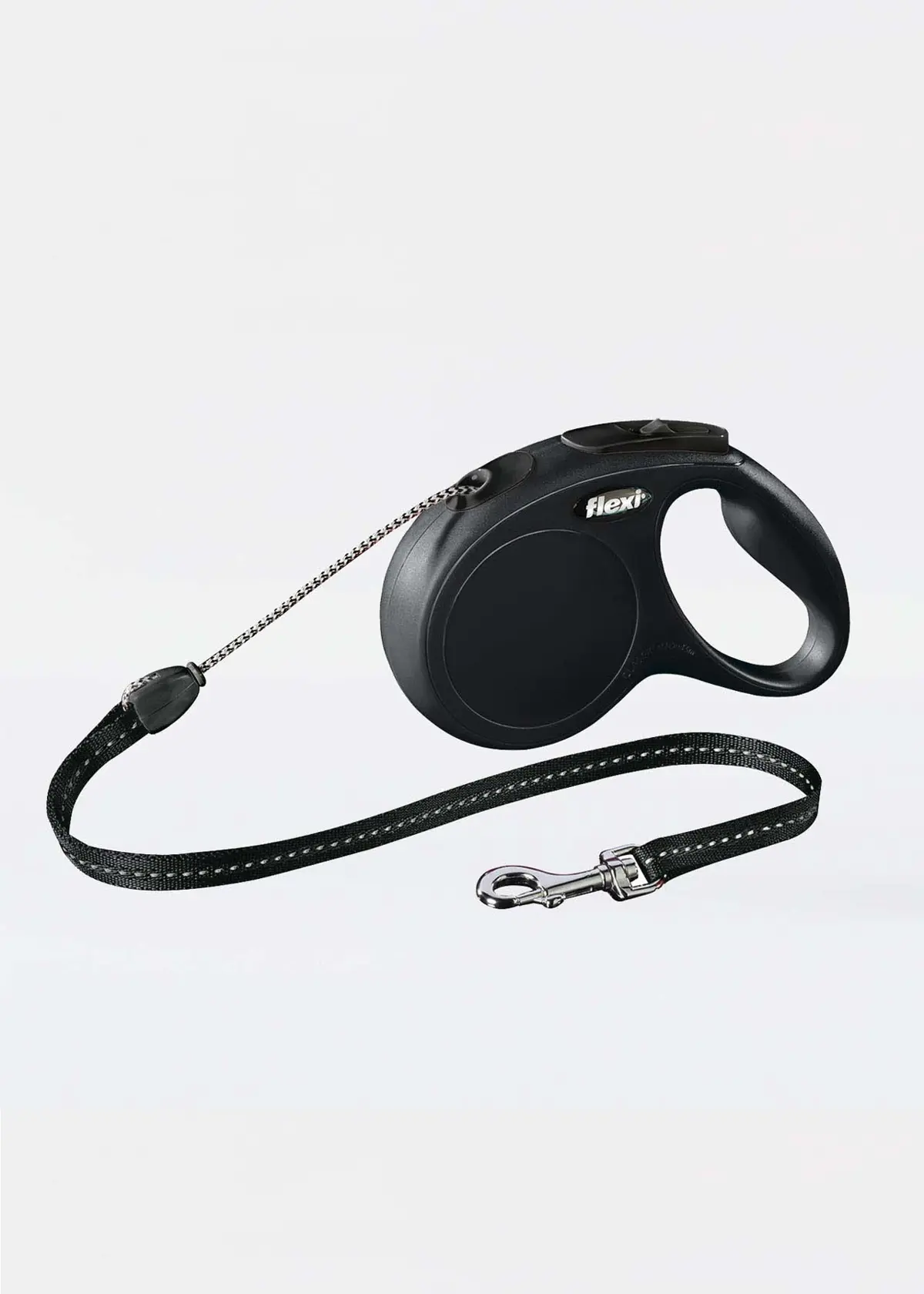 A photo of Flexi Classic Lead Black Medium 5m