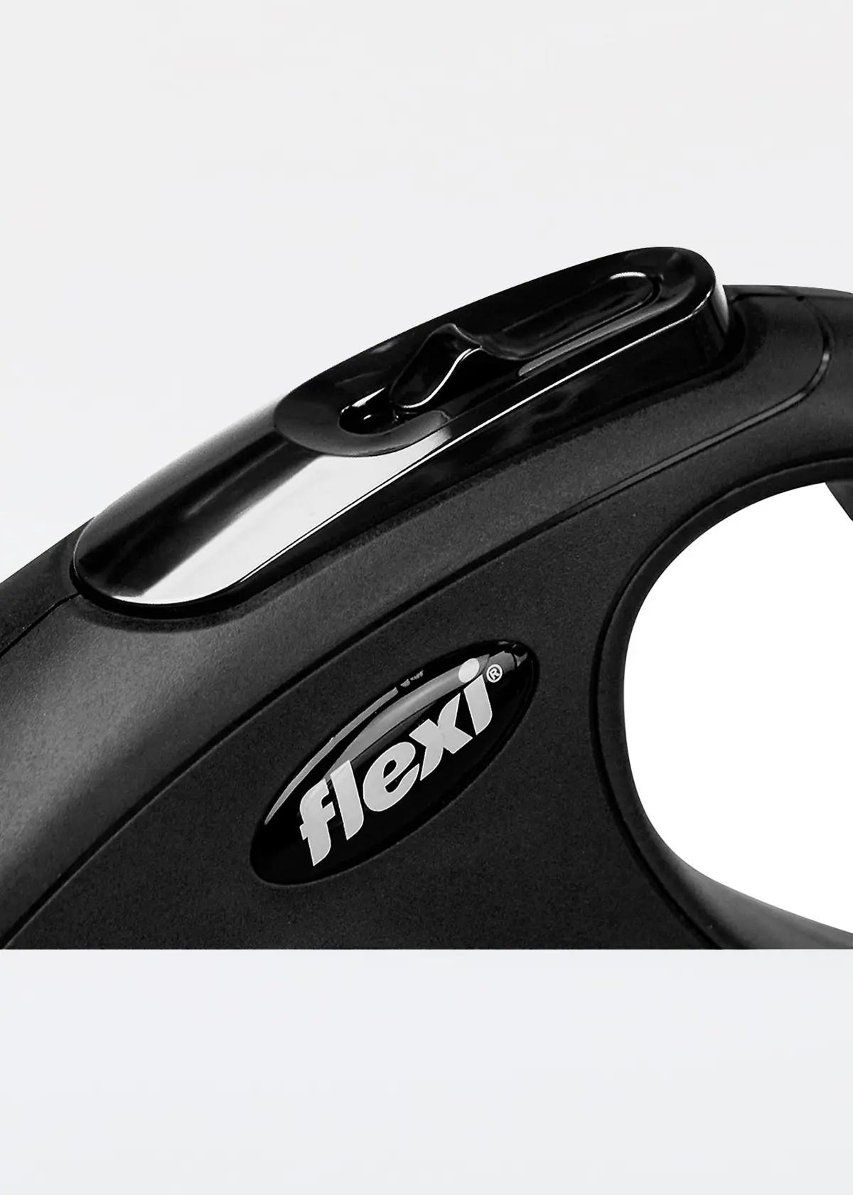 A photo of Flexi Classic Lead Black Medium 5m
