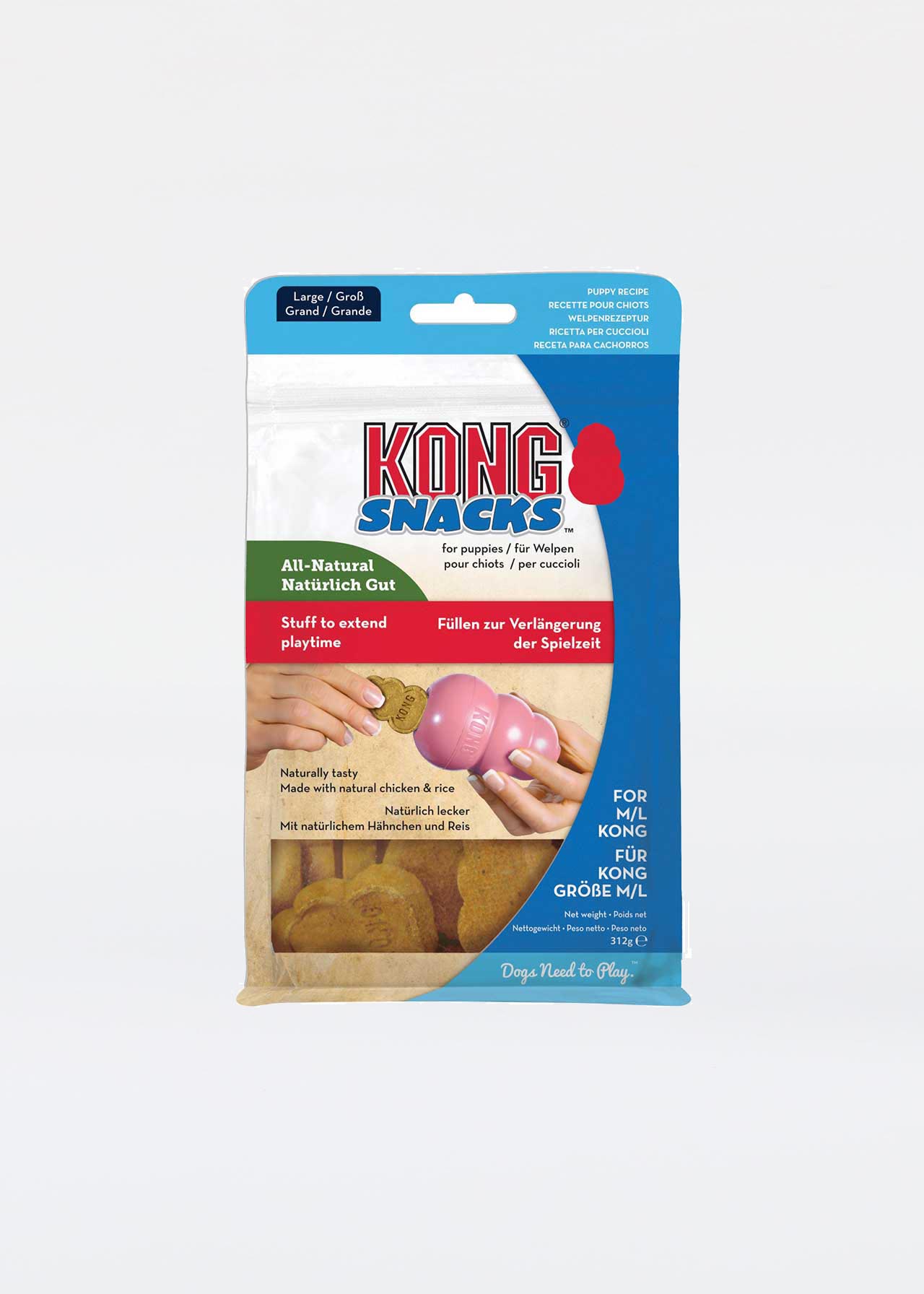 Kong Snacks Puppy Lg EU