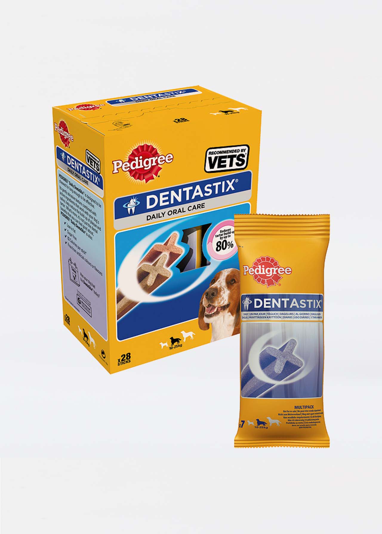 Pedigree dentastix daily dental chews medium dog 28pk