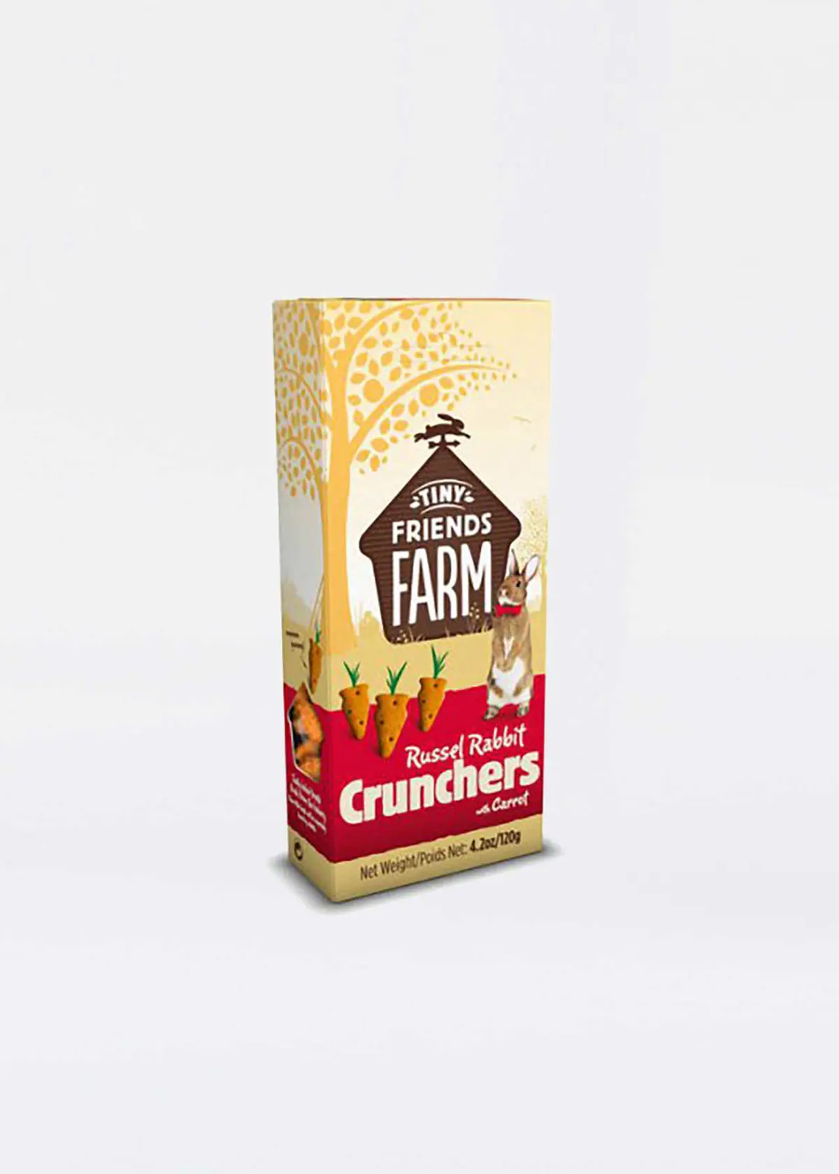 A photo of Russel Rabbit Carrot Crunchers 120g