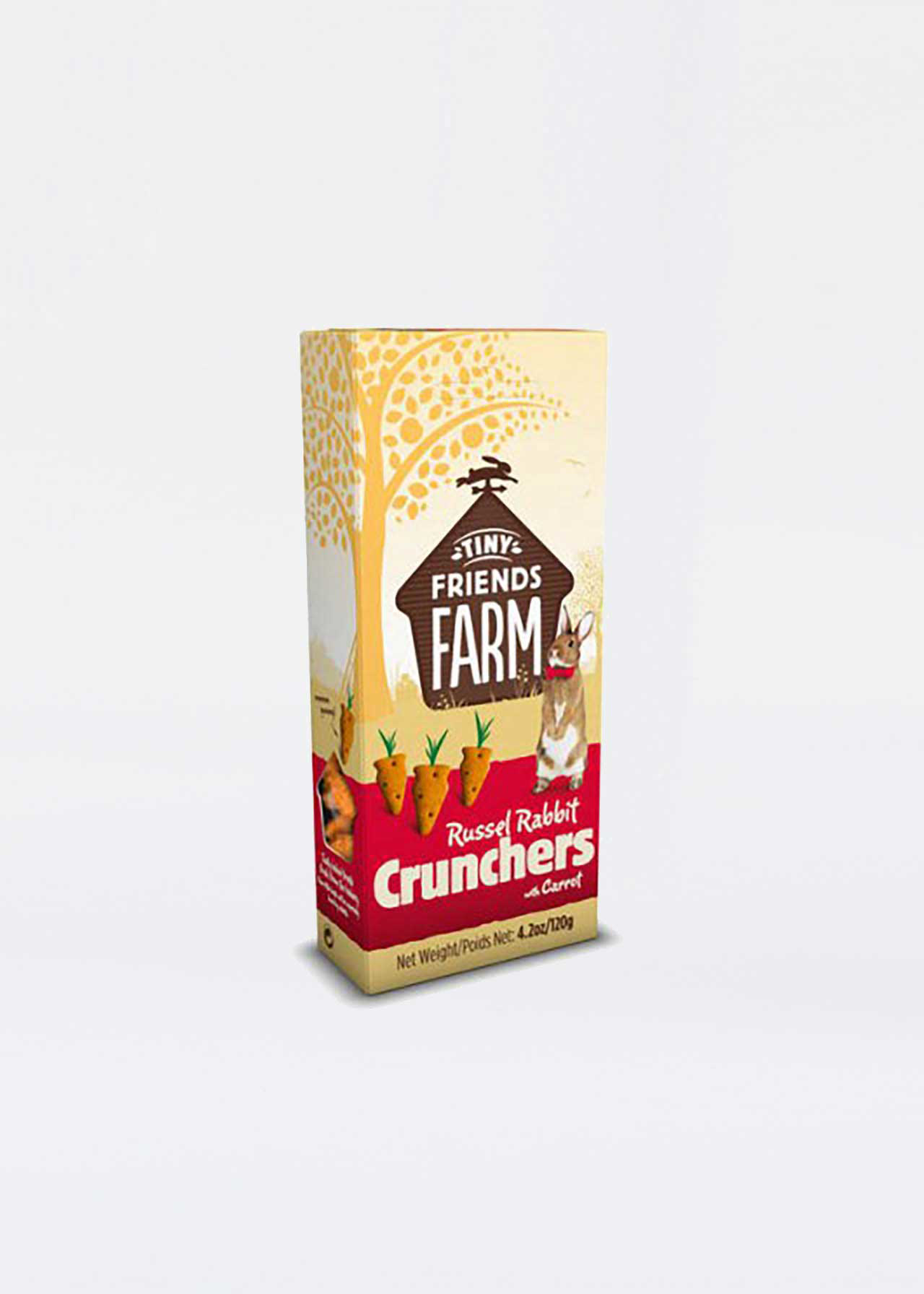 Russel Rabbit Carrot Crunchers 120g