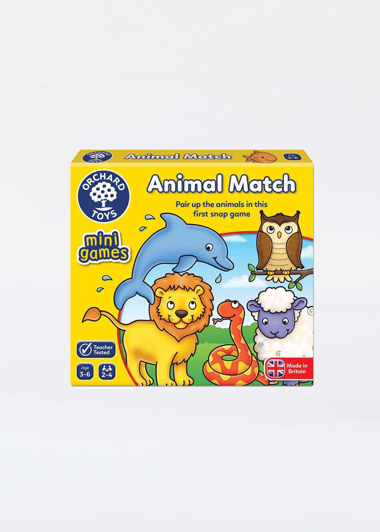 Animal Match Game