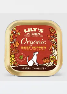 Lily's Kitchen Organic Beef & Spelt Supper 150g
