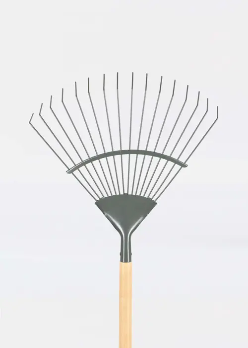 Kent & Stowe Stainless Steel Long Handled Lawn Rake
