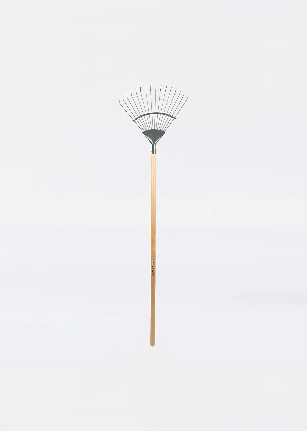 Kent & Stowe Stainless Steel Long Handled Lawn Rake