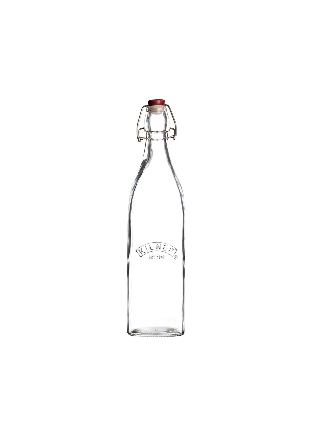 A photo of Kilner Clip Top Square Bottle 0.55L