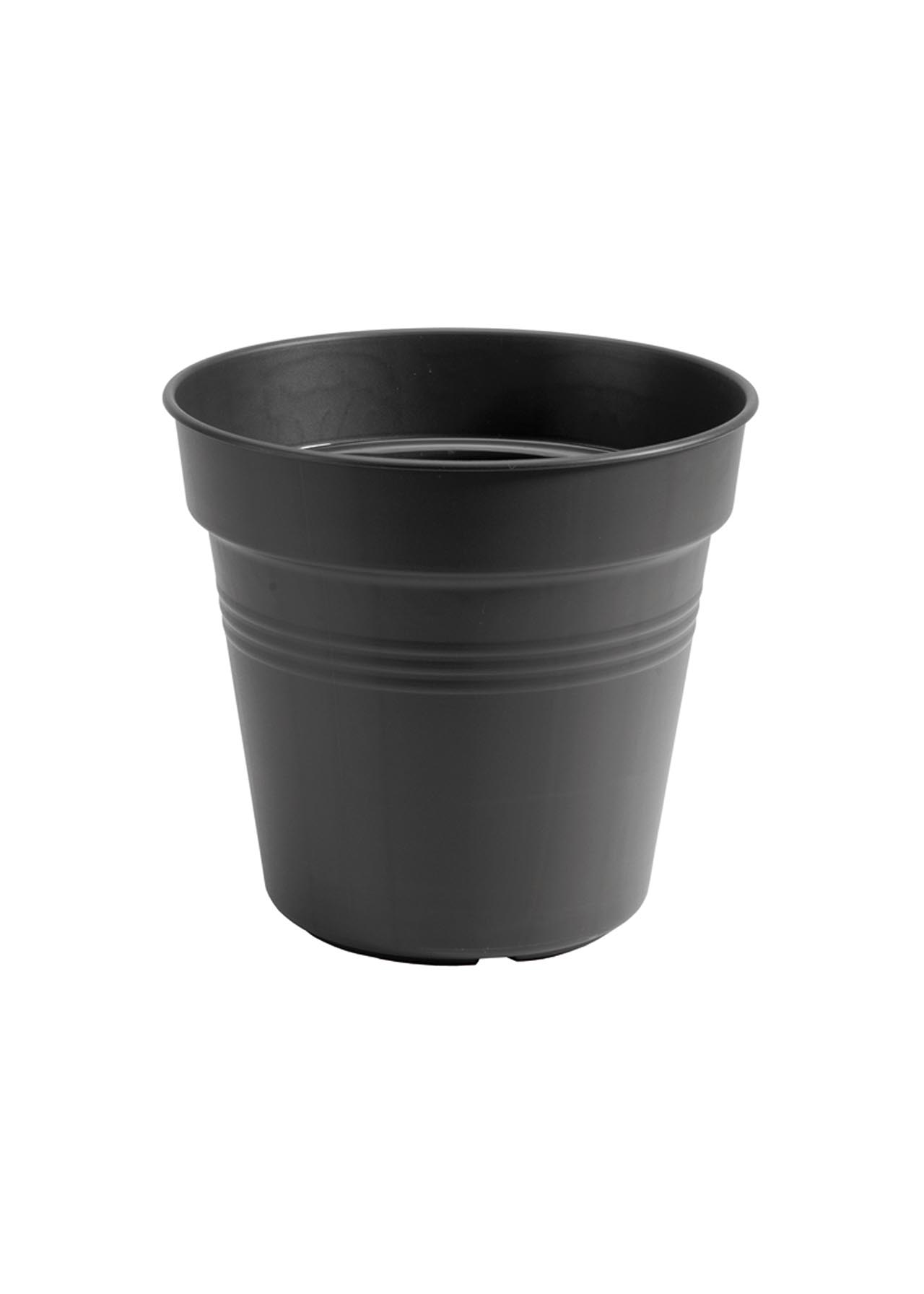 Elho Green Basics Growpot 17cm Black Dobbies Garden Centres